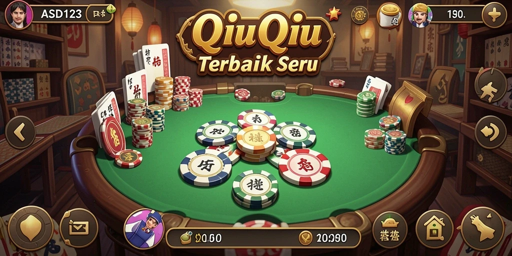 Screenshot utama menunjukkan gameplay seru di ASD123.