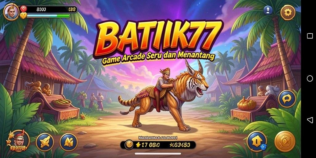 Gambaran gameplay utama dalam BATIK77 yang seru dan menantang.