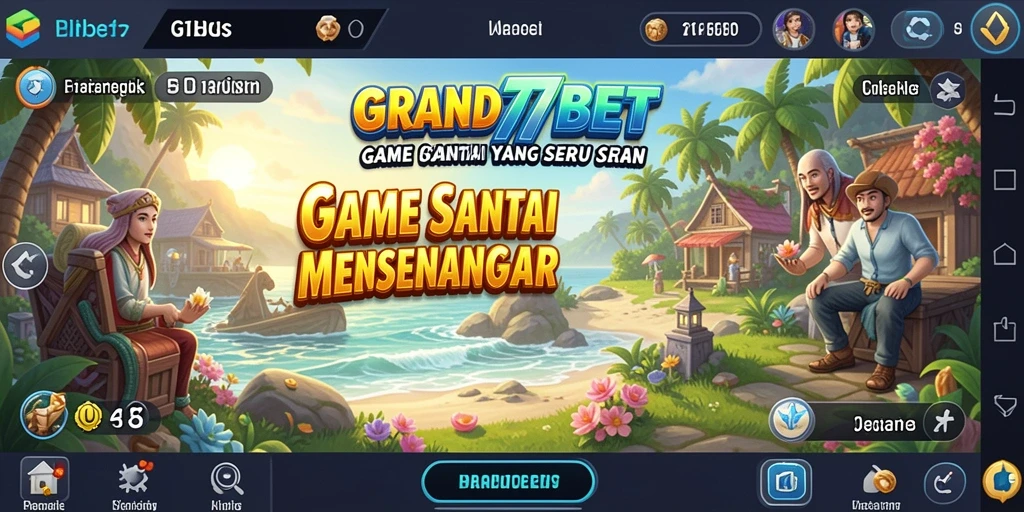Tangkapan layar menampilkan gameplay menyenangkan dari GRAND77BET.