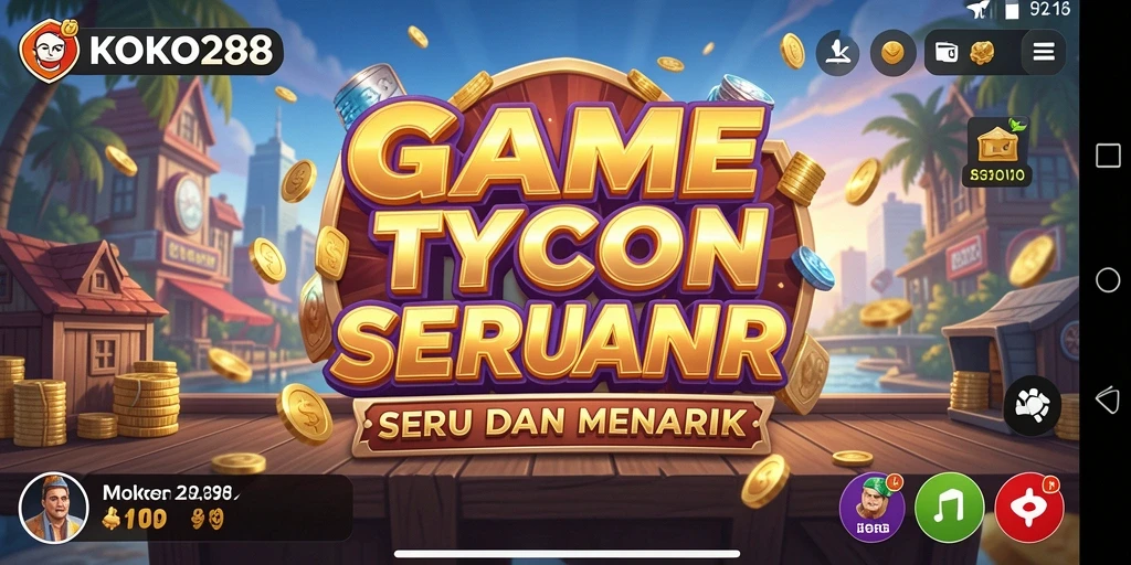 Tangkapan layar KOKO288 menampilkan gameplay yang seru dan interaktif.