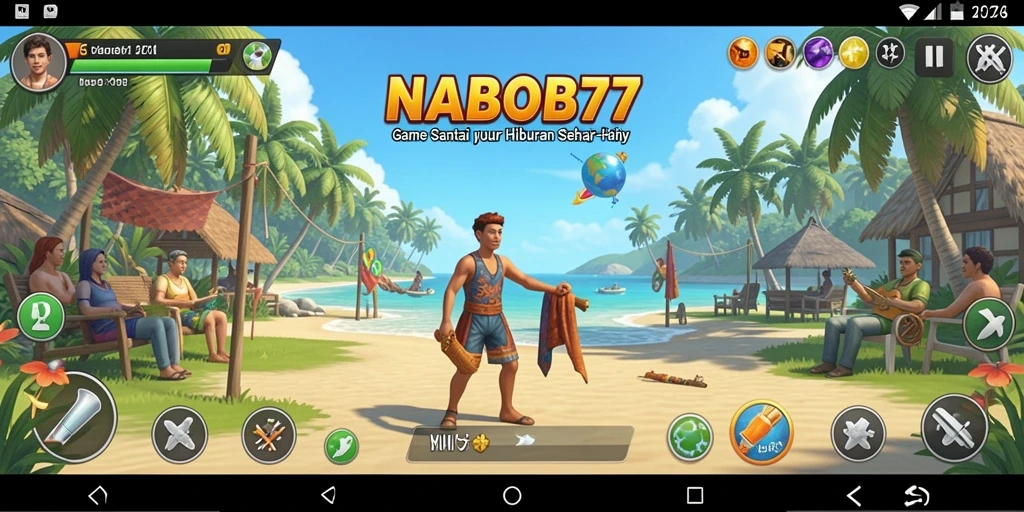 Screenshot NABOB77 menampilkan keseruan gameplay Casual yang menghibur.
