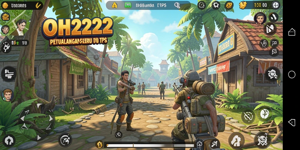 Tampilan menarik dari gameplay TPS yang mendebarkan.