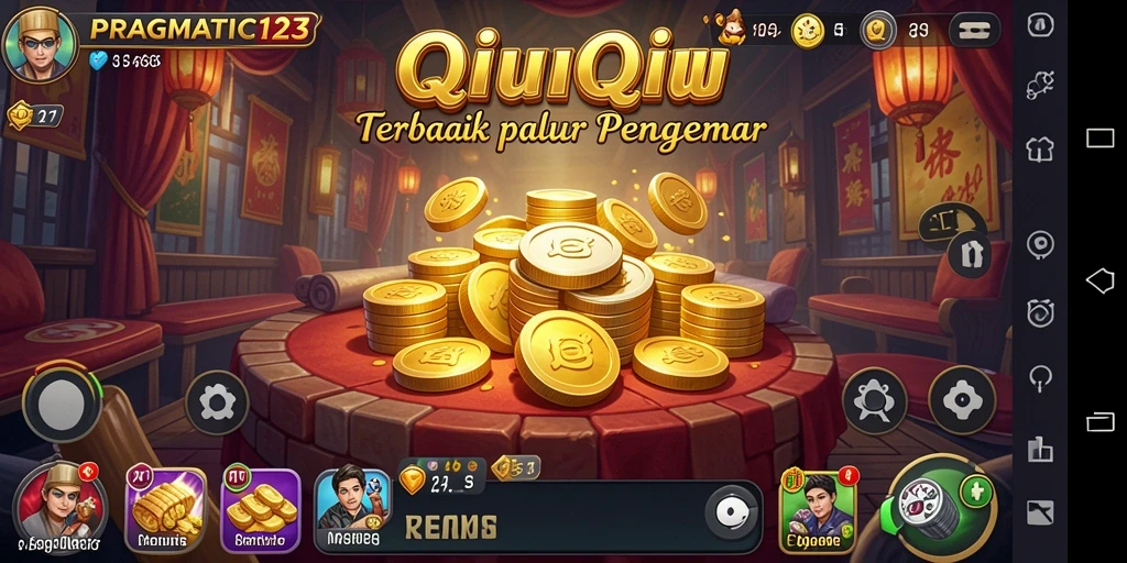 Tampilan gameplay QiuQiu yang seru dan interaktif di PRAGMATIC123.
