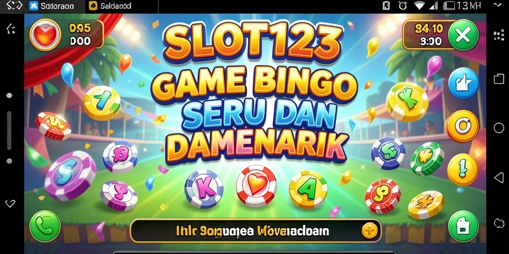 Tampilan gameplay menarik dan seru dari SLOT123 di Bingo.