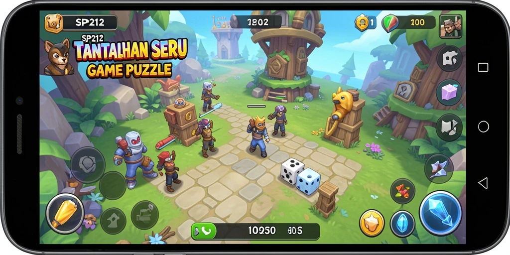 Tampilan gameplay SP212 yang menarik dan menantang.