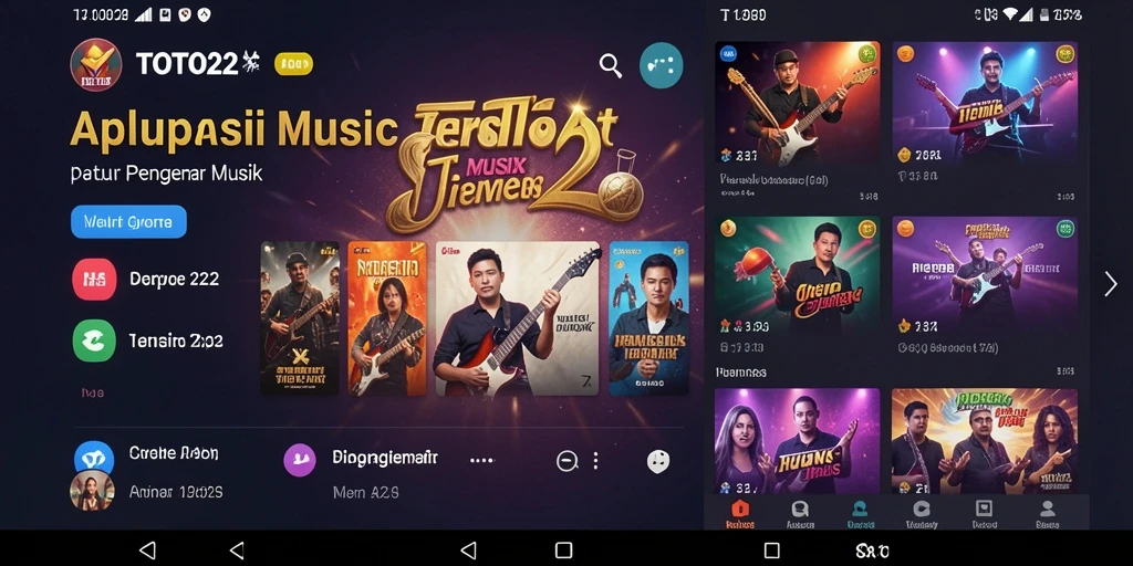 Gameplay TOTO22 menampilkan tantangan musik yang menarik dan penuh energi.